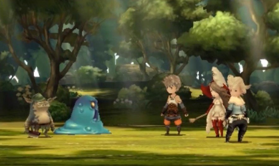 Combat in Bravely Default