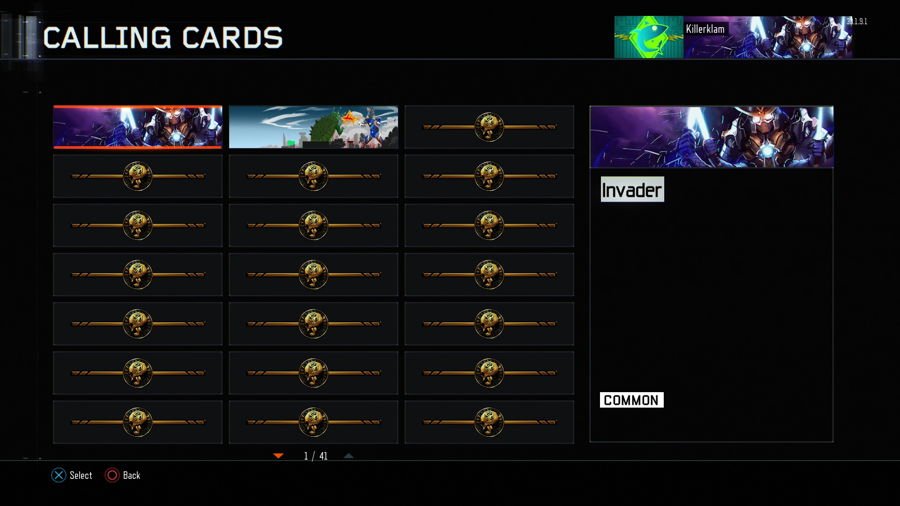 Invader Calling Card