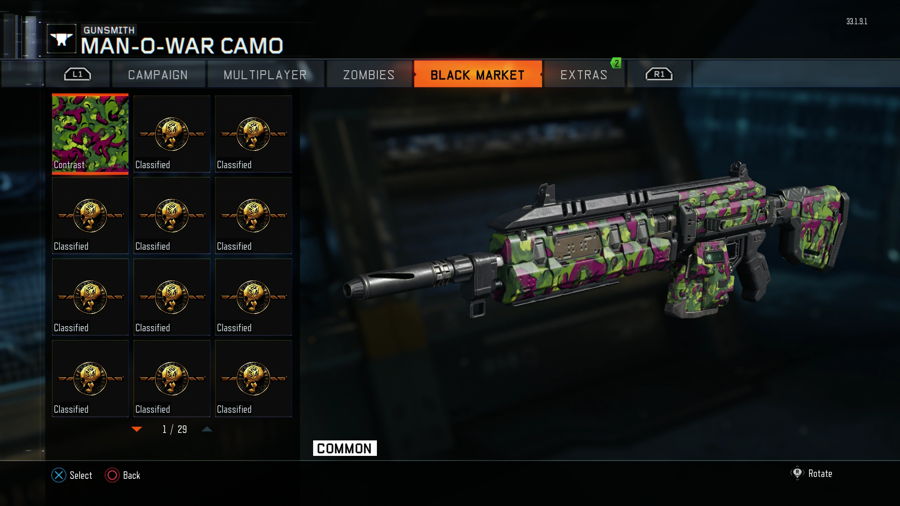 Contrast Man-O-War Camo