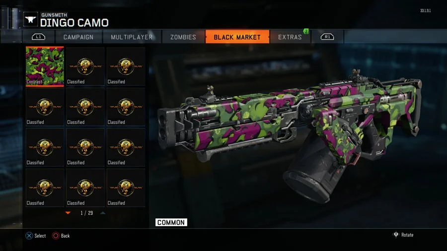 Contrast Dingo Camo