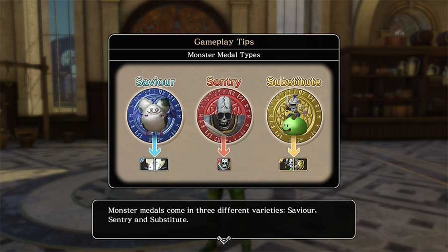 Dragon Quest Heroes 2 Monster Medals Type Guide