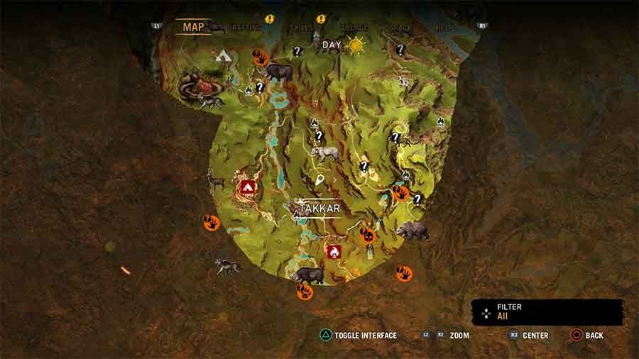 Far Cry Primal Taming Guide - Cave Lion Location