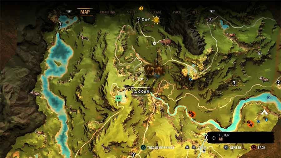 Far Cry Primal Taming Guide - Wolf Location