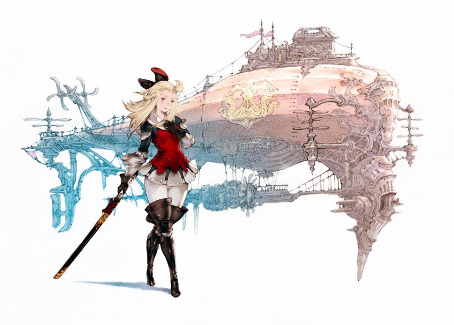 Airship from Bravely Default