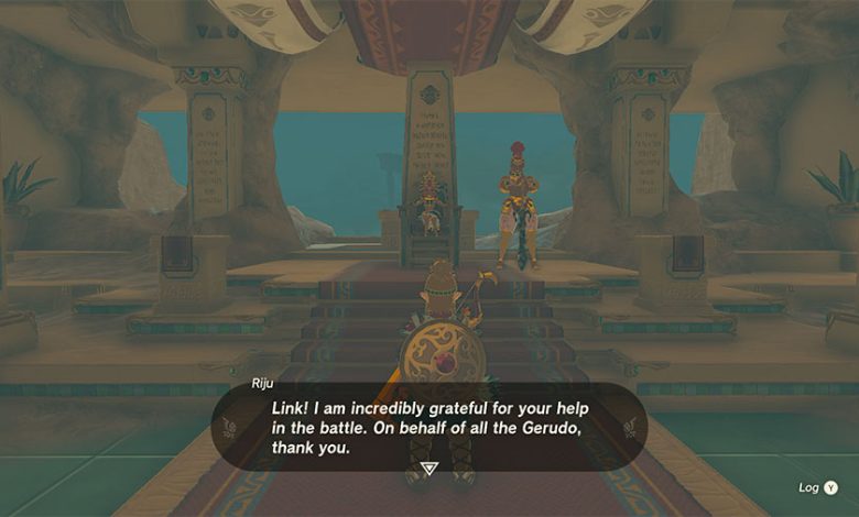 Where To Find Girls Or Ladies Clothes To Enter Gerudo Town In Legend Of Zelda Tears Of The Kingdom