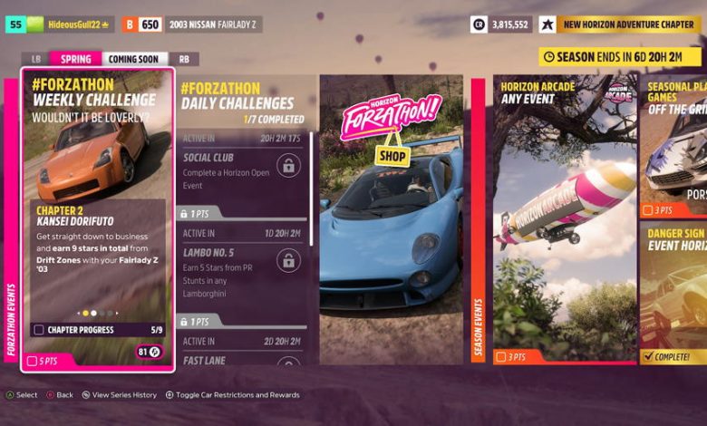 How To Get More Forzathon Points In Forza Horizon 5