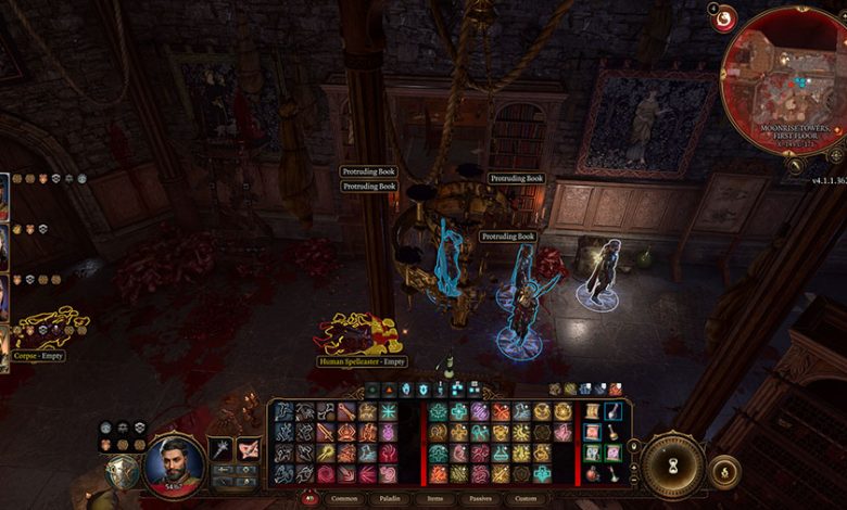 How To Open Balthazar's Bookcase In Moonrise Towers In Baldur's Gate 3