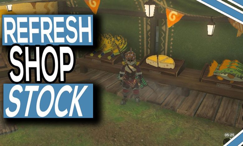 How To Refill Shop Stock In Zelda Tears Of The Kingdom