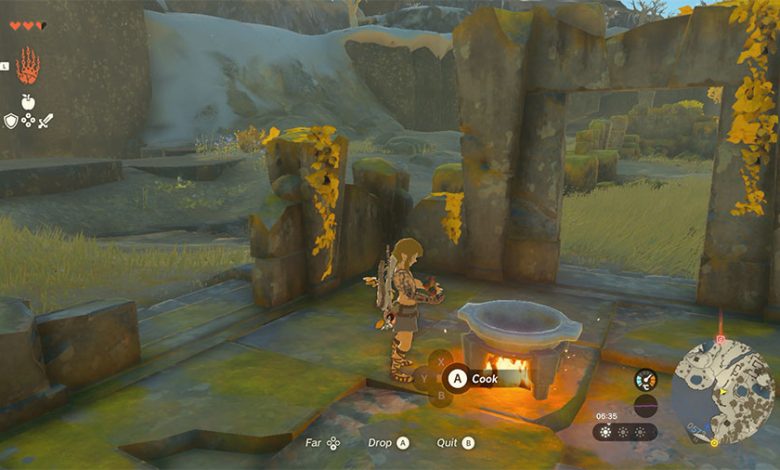 How To Unlock Cooking In Legend Of Zelda Tears Of The Kingdom