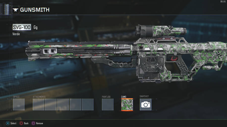 Verde - SVG 100 Camo Screenshot