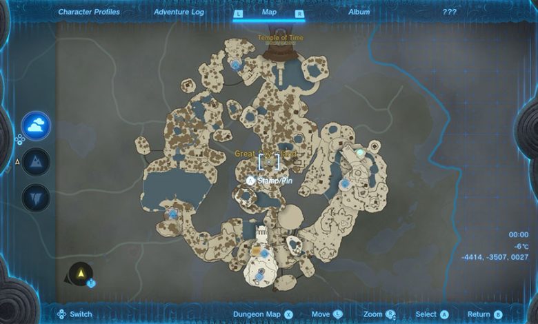 Where To Find All 4 Shrines On The Great Sky Island In Legend Of Zelda Tears Of The Kingdom