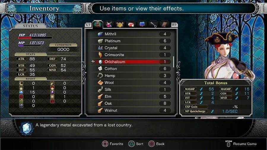 Where To Find Orichalcum In Bloodstained